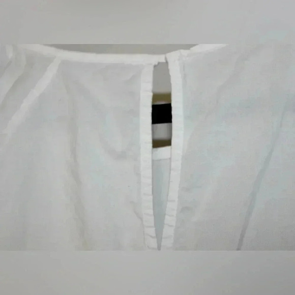 Everlane White Midi Peasant Dress - Picture 3 of 7